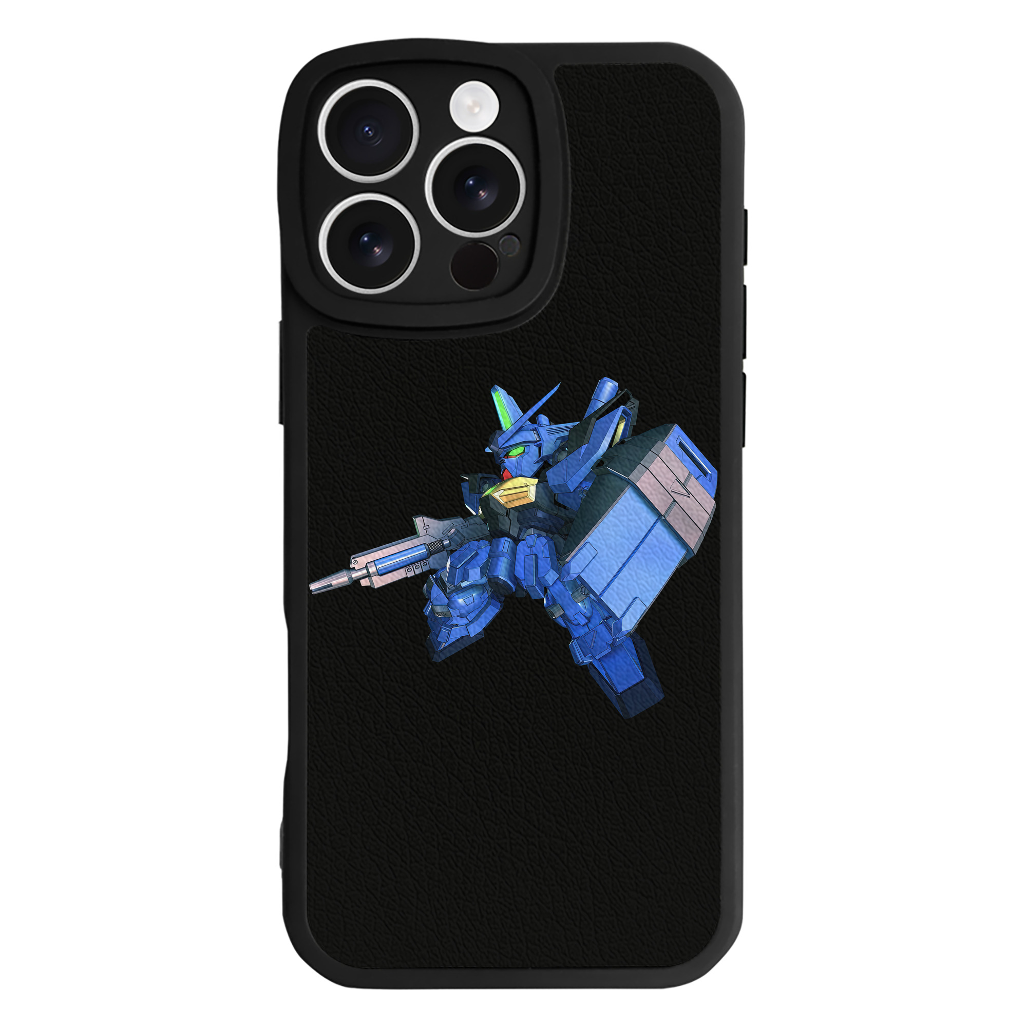（画像用） 機動戦士ガンダム Mobile Suit Gundam 【iPhone 16シリーズ対応】シリコンスマホケース（レザー調） 材質：シリコン